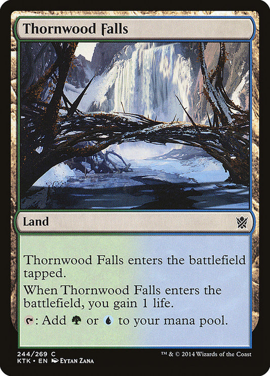Thornwood Falls - (Foil): Khans of Tarkir