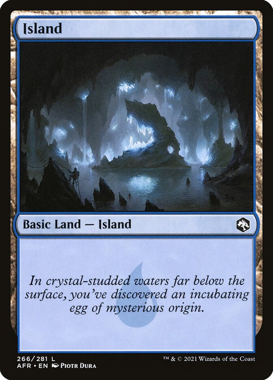 Island (#266) - (Foil): Adventures in the Forgotten Realms