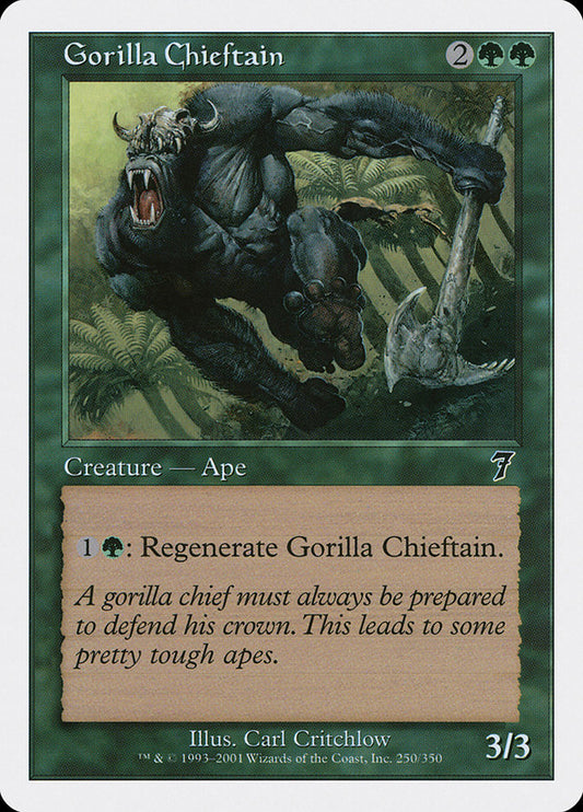 Gorilla Chieftain: Seventh Edition