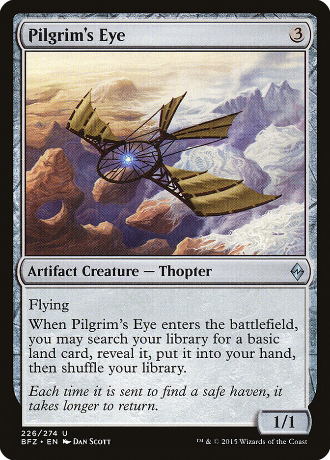 Pilgrim's Eye - (Foil): Battle for Zendikar