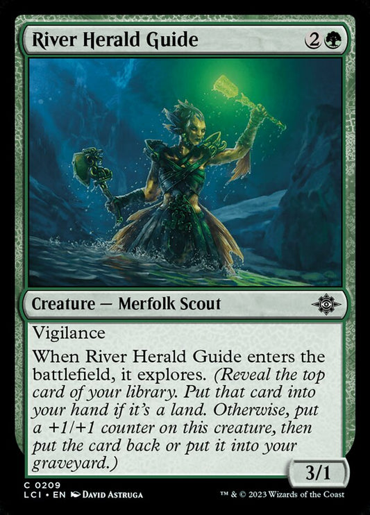 River Herald Guide - (Foil): Lost Caverns of Ixalan