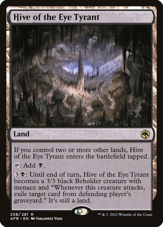 Hive of the Eye Tyrant - (Foil): Adventures in the Forgotten Realms