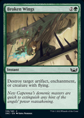 Broken Wings - (Foil): Streets of New Capenna