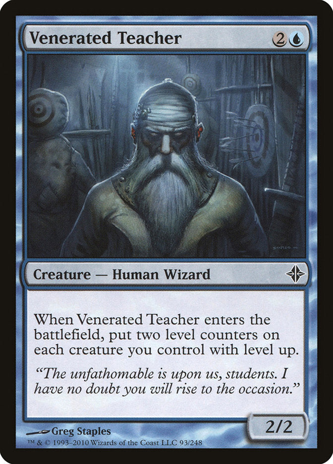 Venerated Teacher: Rise of the Eldrazi