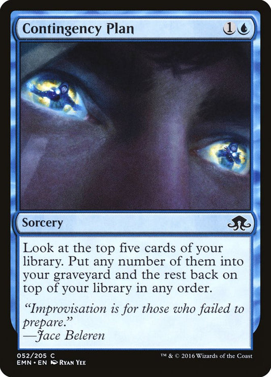 Contingency Plan - (Foil): Eldritch Moon