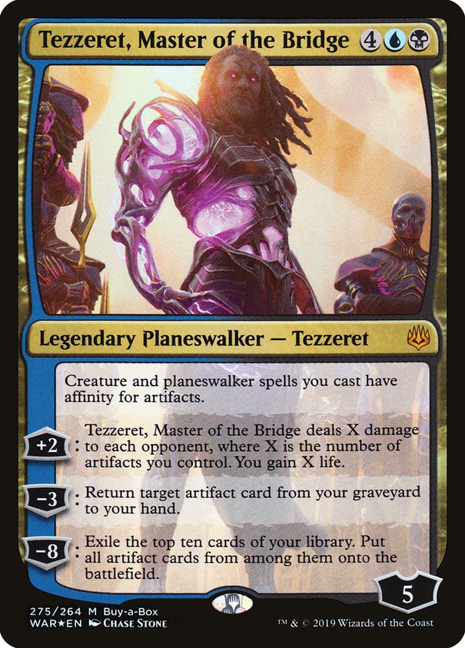 Tezzeret, Master of the Bridge - (Foil): War of the Spark