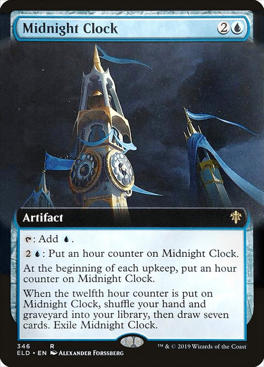 Midnight Clock (Extended Art): Throne of Eldraine