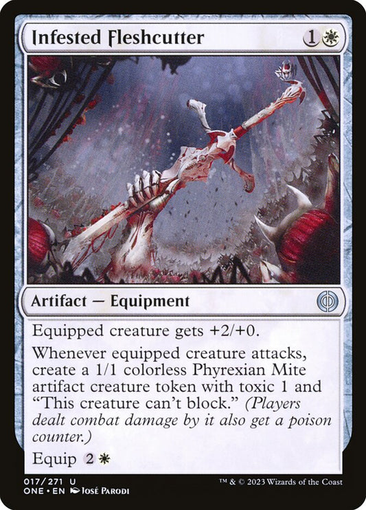 Infested Fleshcutter: Phyrexia: All Will Be One