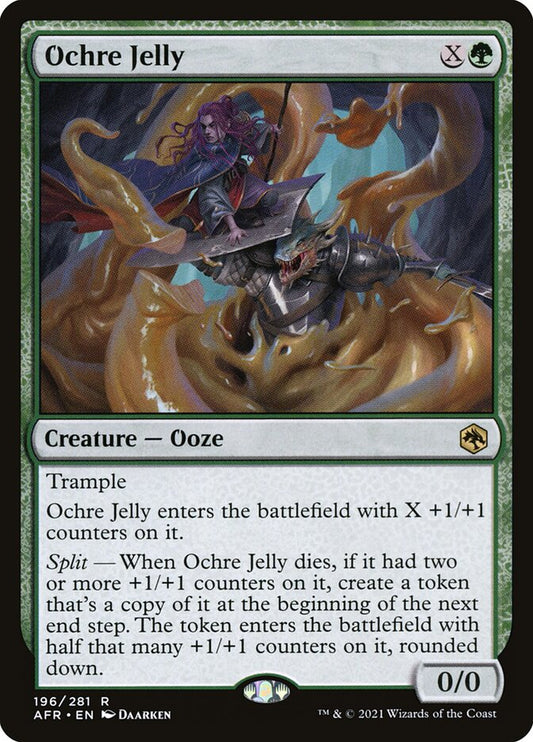 Ochre Jelly - (Foil): Adventures in the Forgotten Realms