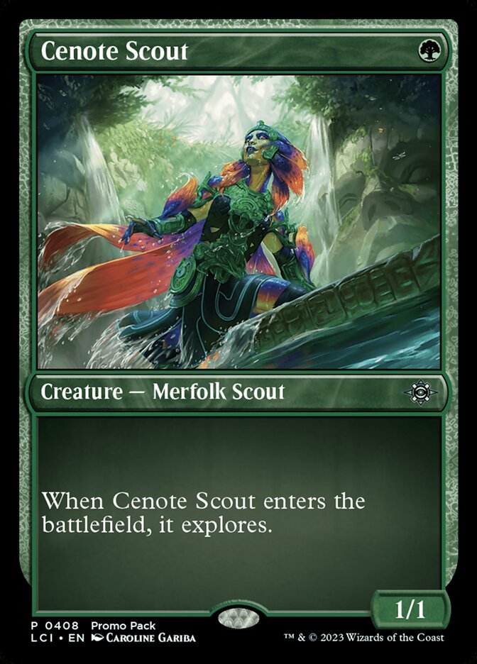 Cenote Scout - (Foil): Lost Caverns of Ixalan
