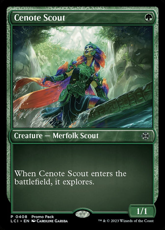 Cenote Scout - (Foil): Lost Caverns of Ixalan