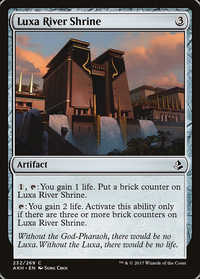 Luxa River Shrine - (Foil): Amonkhet