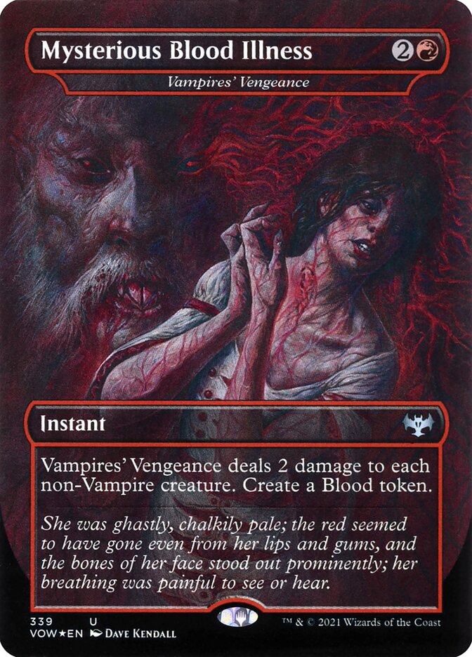 Vampires' Vengeance (Mysterious Blood Illness) (Dracula Series): Innistrad: Crimson Vow