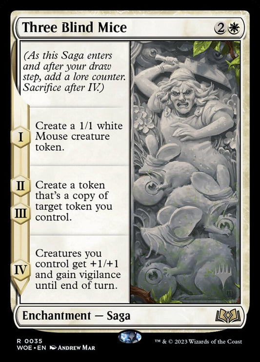 Three Blind Mice: Wilds of Eldraine Promos