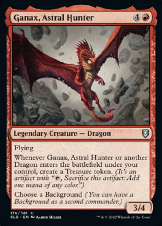 Ganax, Astral Hunter - (Foil): Commander Legends: Battle for Baldur's Gate