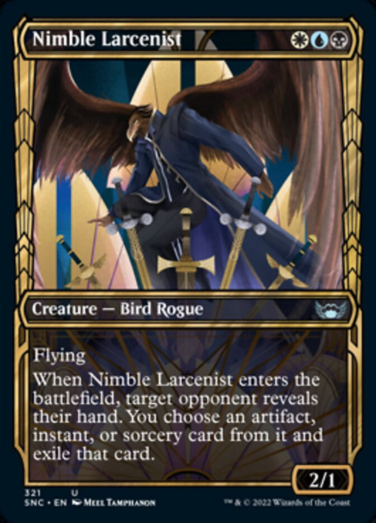 Nimble Larcenist (Showcase) - (Foil): Streets of New Capenna