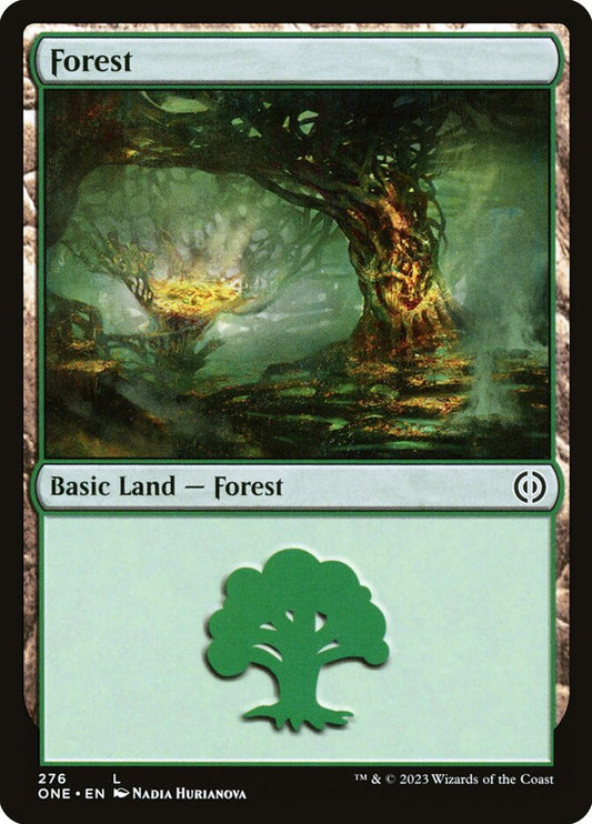 Forest (#276): Phyrexia: All Will Be One