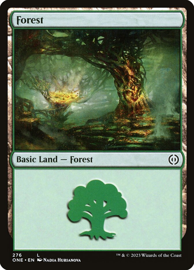 Forest (#276) - (Foil): Phyrexia: All Will Be One