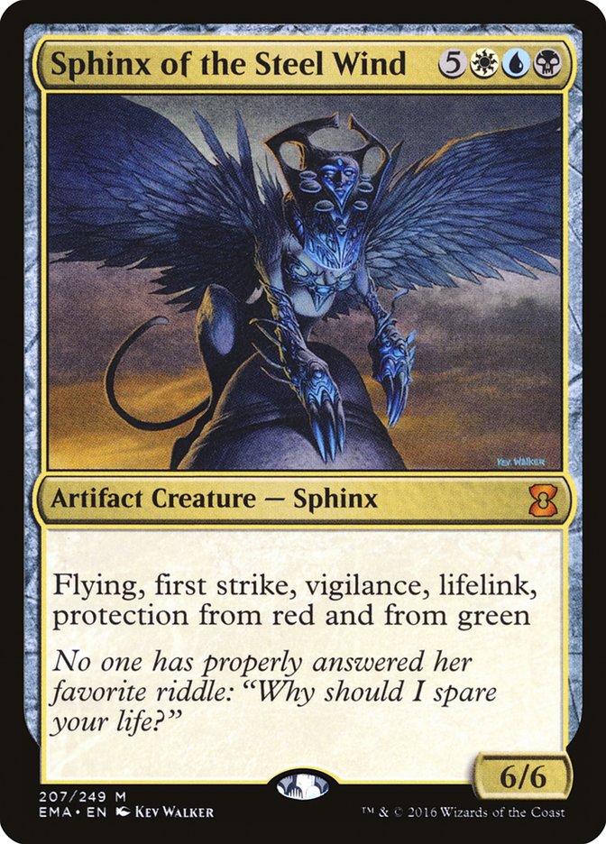 Sphinx of the Steel Wind - (Foil): Eternal Masters