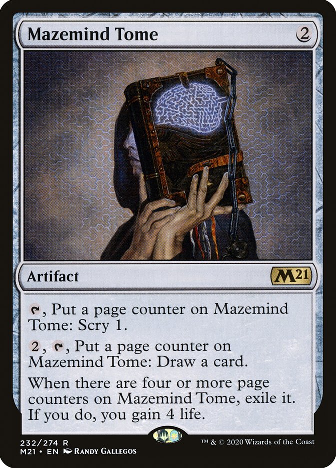 Mazemind Tome - (Foil): Core Set 2021