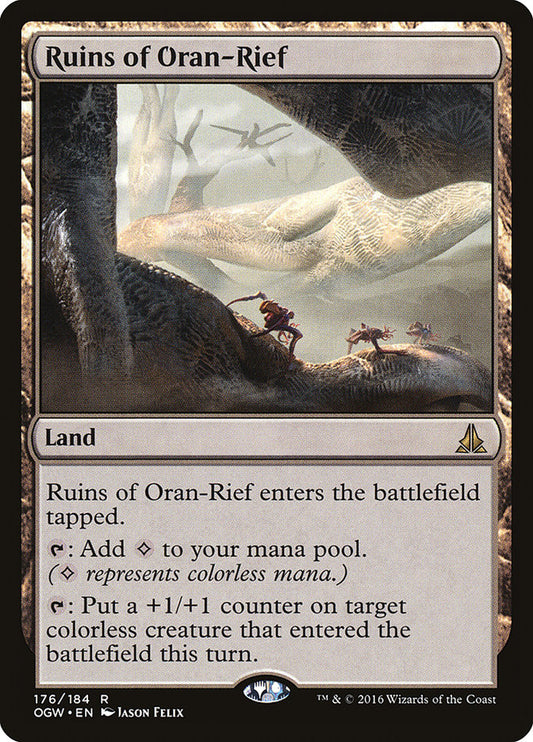 Ruins of Oran-Rief - (Foil): Oath of the Gatewatch