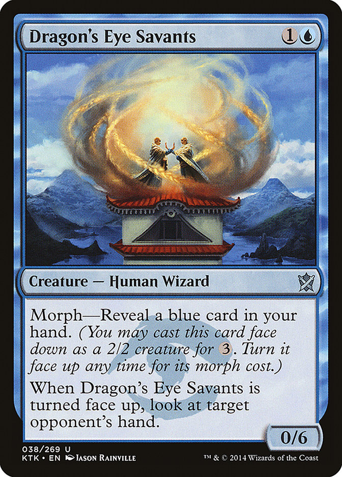 Dragon's Eye Savants - (Foil): Khans of Tarkir