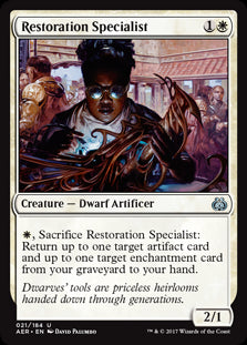 Restoration Specialist: Aether Revolt