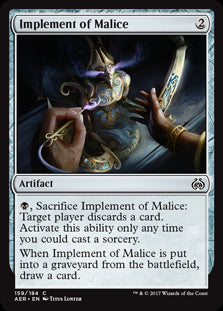Implement of Malice: Aether Revolt