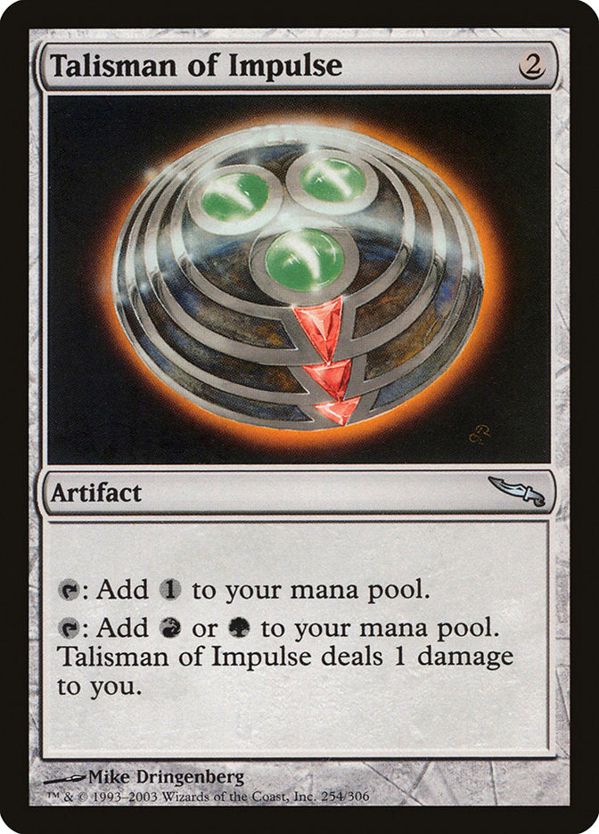 Talisman of Impulse - (Foil): Mirrodin