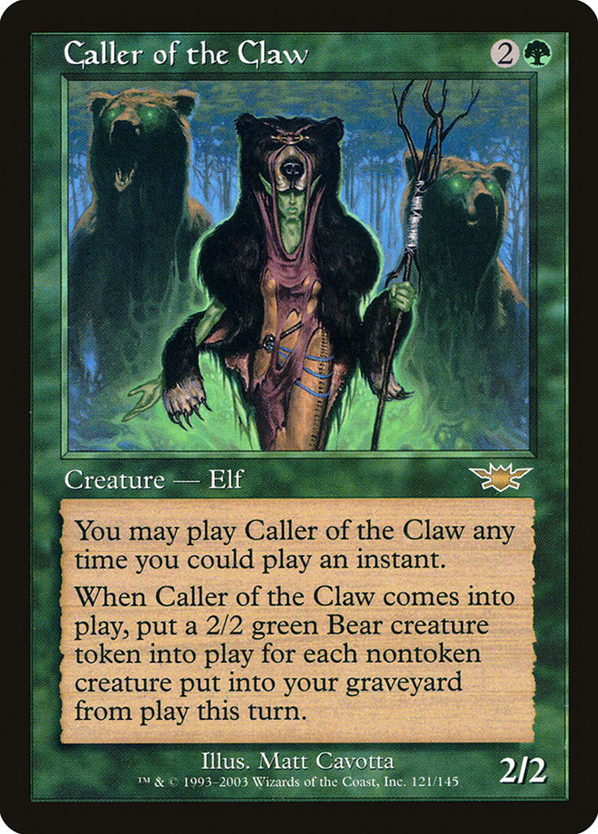 Caller of the Claw - (Foil): Legions