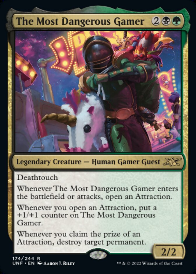 The Most Dangerous Gamer - (Foil): Unfinity