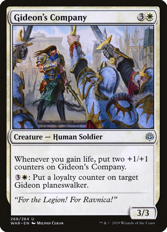 Gideon's Company (Planeswalker Deck): War of the Spark