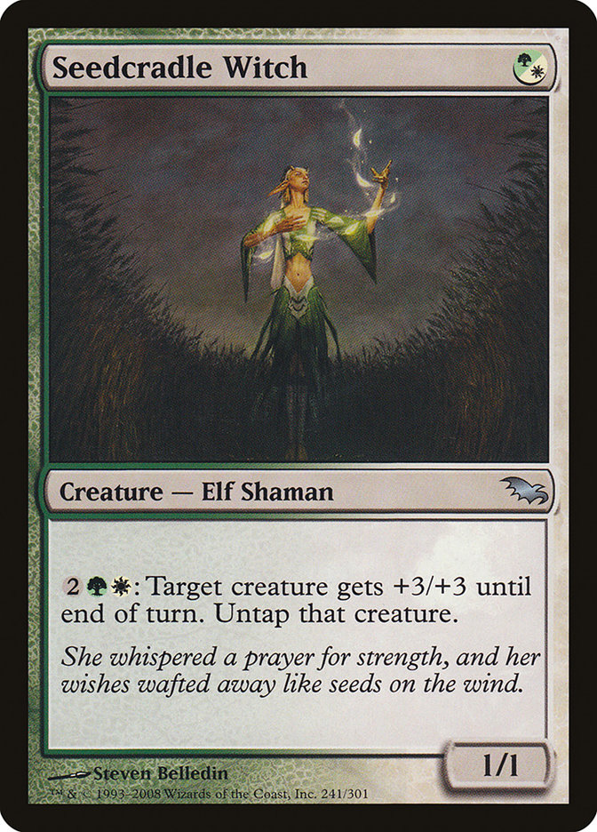 Seedcradle Witch - (Foil): Shadowmoor