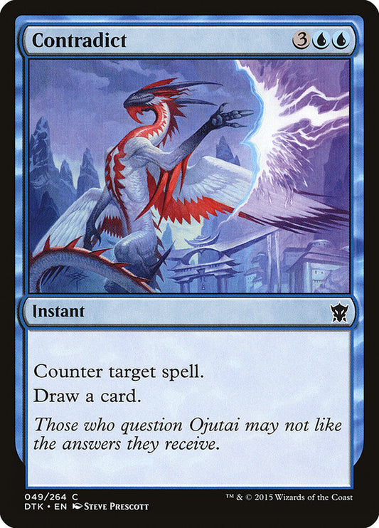 Contradict - (Foil): Dragons of Tarkir