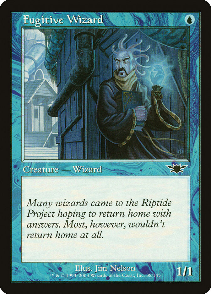 Fugitive Wizard - (Foil): Legions