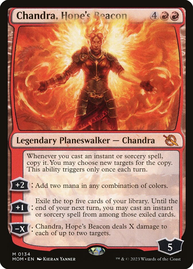 Chandra, Hope's Beacon (Promo Pack) (March of the Machine): March of the Machine