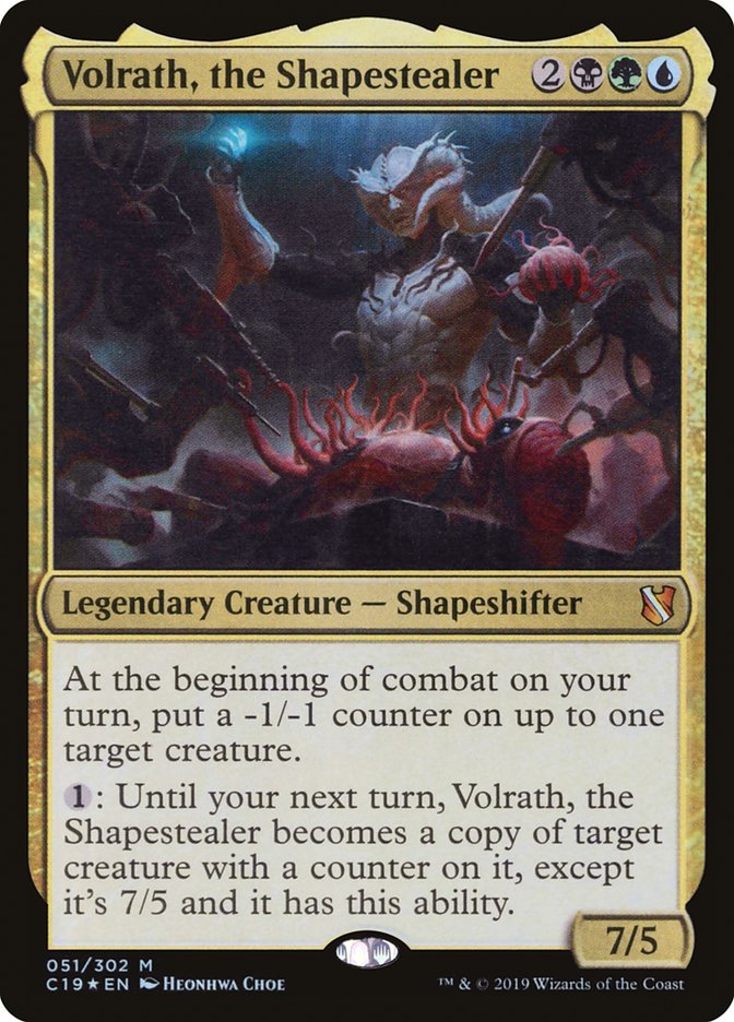 Volrath, the Shapestealer - (Foil): Commander 2019