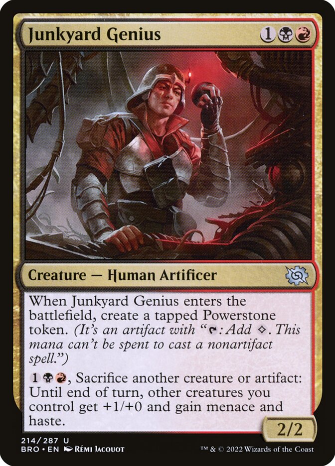 Junkyard Genius - (Foil): The Brothers' War