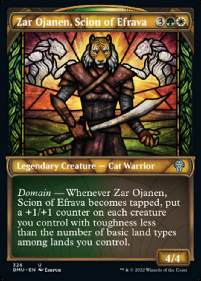 Zar Ojanen, Scion of Efrava (Showcase): Dominaria United