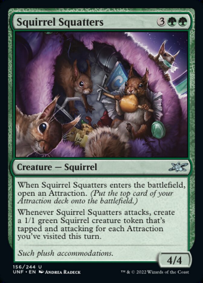 Squirrel Squatters - (Foil): Unfinity