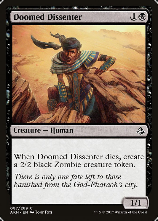 Doomed Dissenter - (Foil): Amonkhet