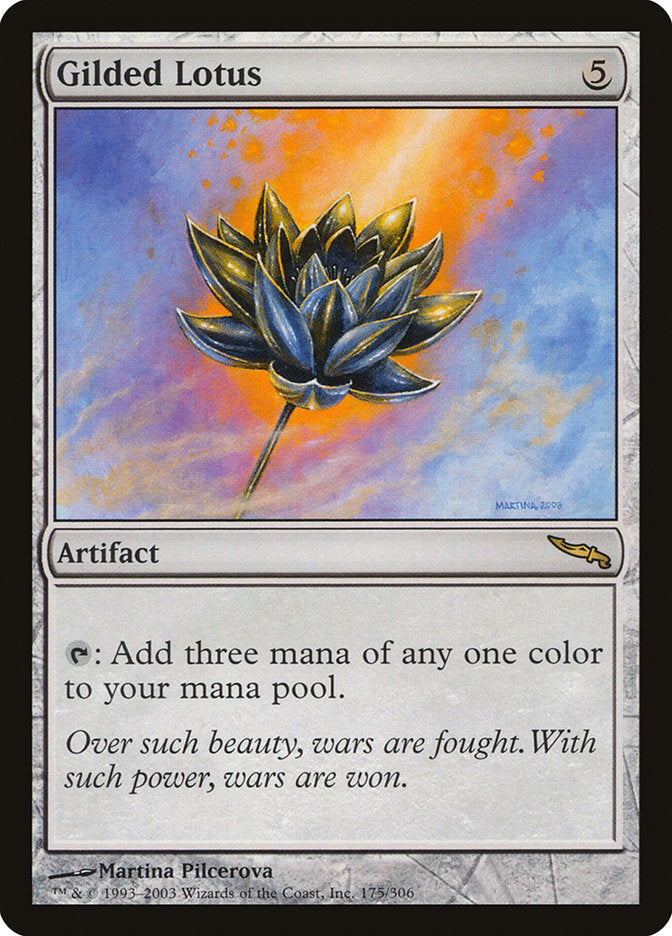 Gilded Lotus - (Foil): Mirrodin