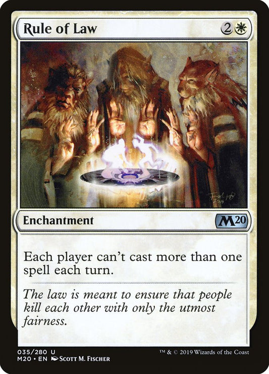 Rule of Law - (Foil): Core Set 2020