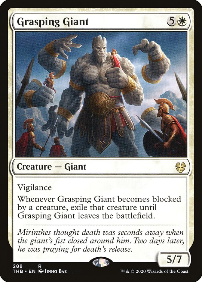 Grasping Giant (Theme Booster): Theros Beyond Death