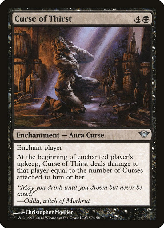 Curse of Thirst - (Foil): Dark Ascension
