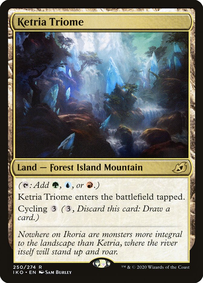 Ketria Triome: Ikoria: Lair of Behemoths