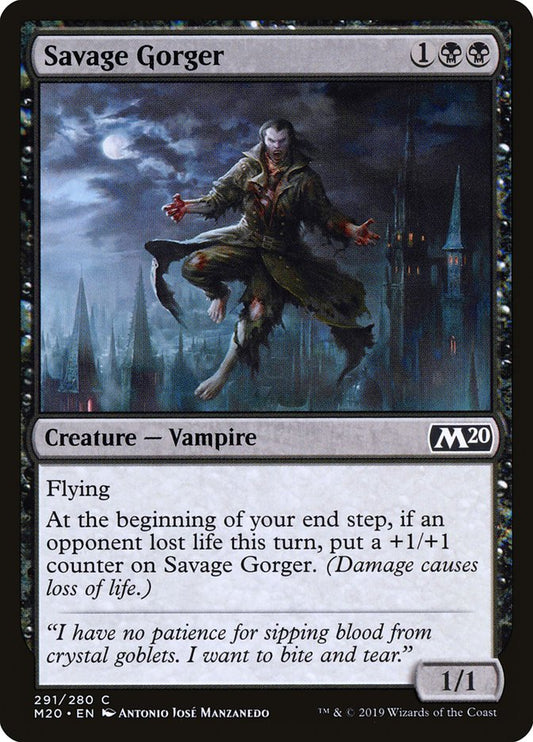 Savage Gorger (Planeswalker Deck): Core Set 2020