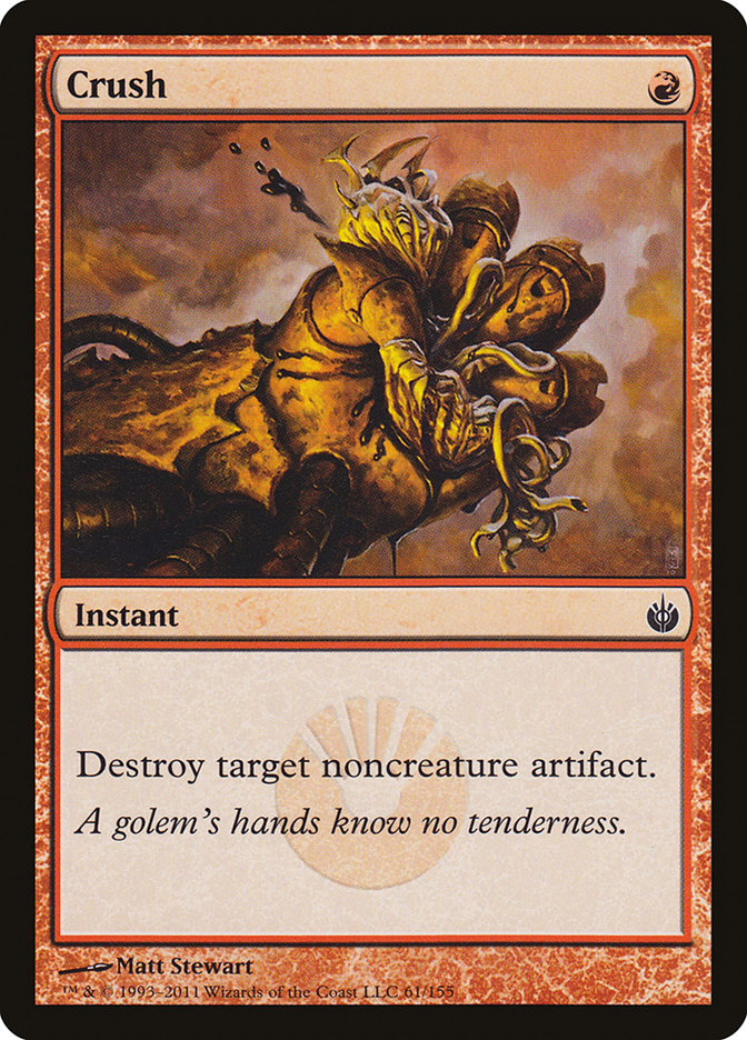 Crush - (Foil): Mirrodin Besieged
