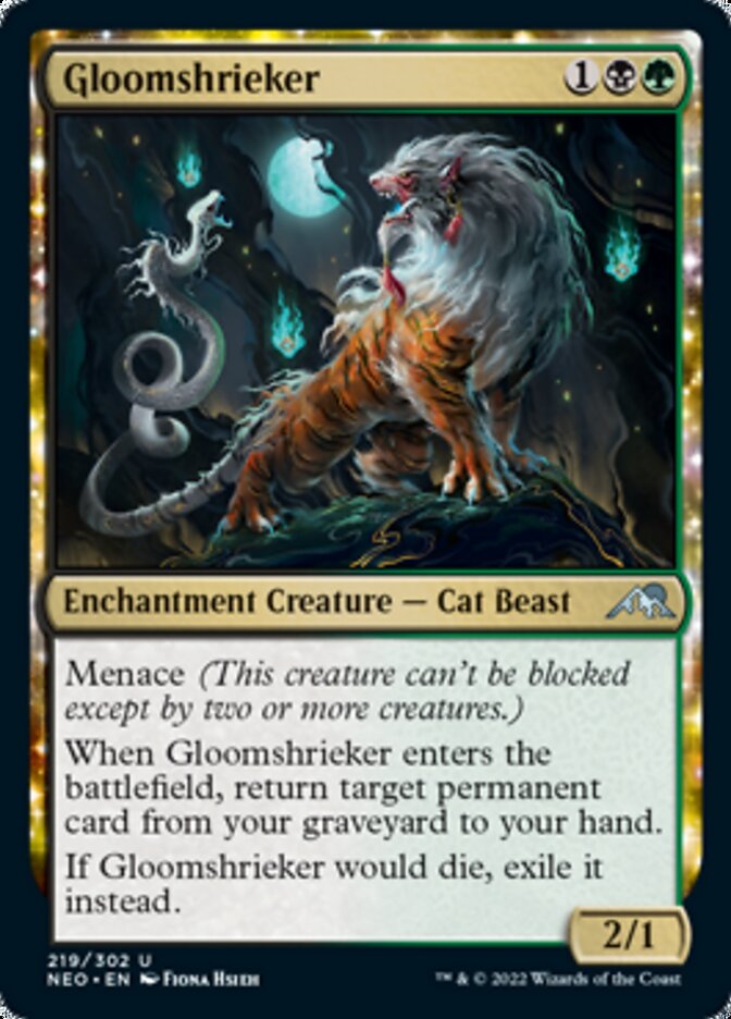 Gloomshrieker - (Foil): Kamigawa: Neon Dynasty