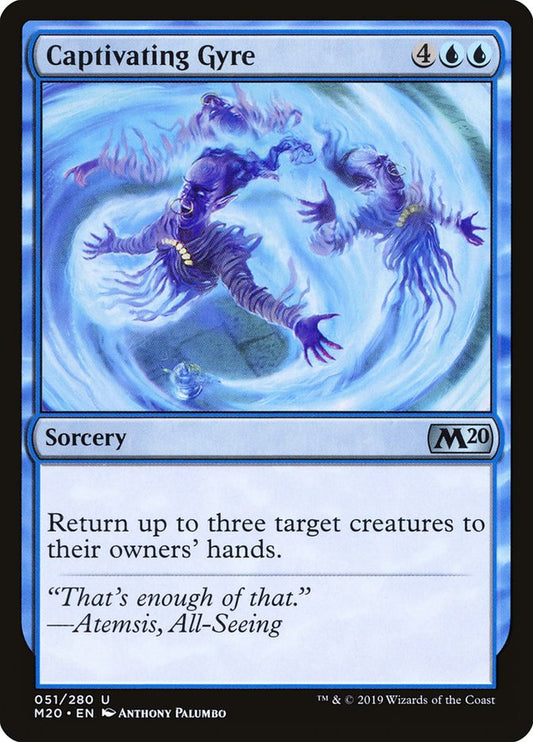Captivating Gyre - (Foil): Core Set 2020